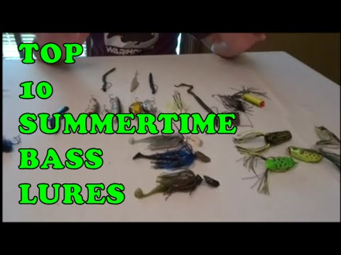 Flair – TOP 10 SUMMERTIME BASS FISHING LURES
