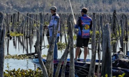 Scott Martin Challenge – Bass Fishing a DRAINED LAKE – Rodman Reservoir – SMC Episode 12:13