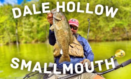 FlukeMaster – In Search of a Smallmouth Bass from a Kayak- Dale Hollow Day1