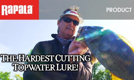 The Rapala® Skitter-V: How to fish the hardest cutting topwater lure