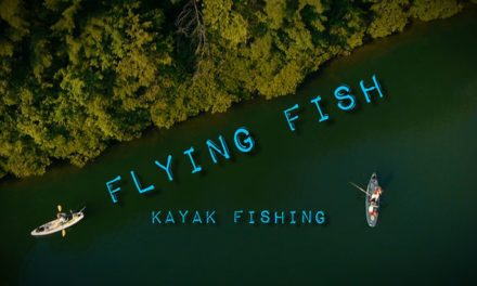 Dan Decible – Flying Fish – kayak fishing aerial highlights