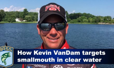 Bassmaster – How Kevin VanDam targets smallmouth in clear water