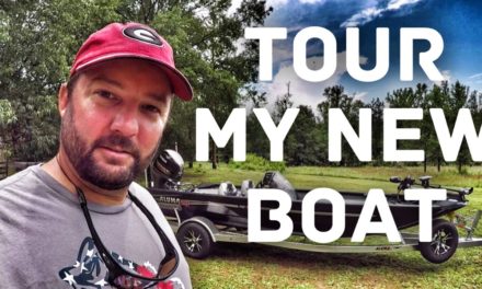 FlukeMaster – Tour of my new boat – 2018 Alumacraft Pro 185 – Bass Tournament Boat