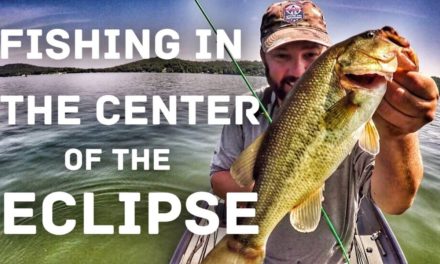 FlukeMaster – Fishing during the Eclipse in the Center of the Path of Totality – Fishing Challenge