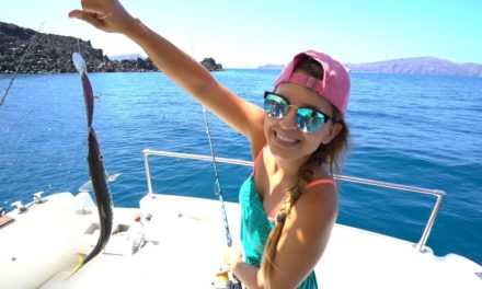 Lunkers TV – Fishing in a Volcano and SHE FACED HER FEARS!!