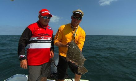 Flounder, Cobia, Tripletail fishing Cape Canaveral Florida