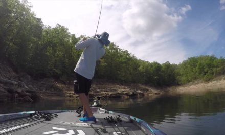 GoPro: Randy Howell catches a nice one on Norfork