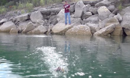 LakeForkGuy – Skipping Lures with a Baitcaster in Slow Motion