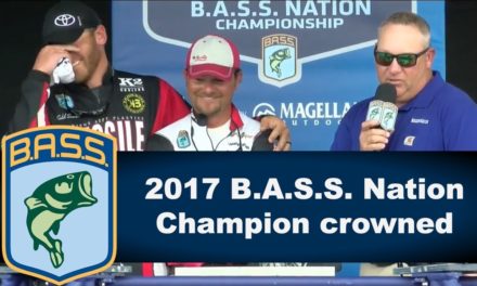 Bassmaster – 2017 B.A.S.S. Nation Champion Crowned