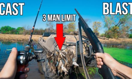 Flair – Fishing while Duck Hunting – CAST and BLAST CHALLENGE 2017!!!