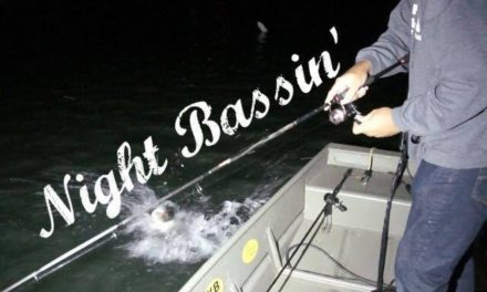 How to bass fish at night!