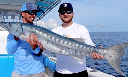 Giant Barracudas Crushing Topwater Baits with Seal Skin Covers
