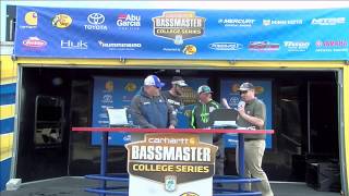 Bassmaster – College weigh-in: 2018 Central Tour – Day 1