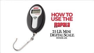Rapala® RMDS 25 Scale Instructions