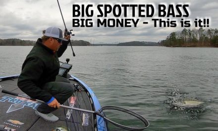 Scott Martin VLOG – Catching BIG Spotted Bass and Making BIG MONEY on Lake Lanier