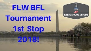 FLW BFL Bass Tournament on the Potomac River First event of the year!