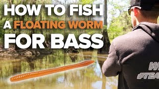 How to Fish a Floating Worm on Cover for Bass (Tips & Catches)