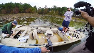 Lunkers TV – How to Sink a Boat 101