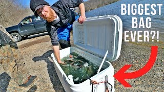 I STILL Can’t Believe It || We Caught MONSTERS || Jon Boat Bass Fishing Tournament #2