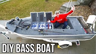 INSANE Jon Boat to Bass Boat Modification (Homemade)