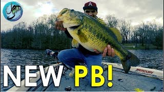 Personal Best Largemouth! | How to Catch Inactive Pre-spawn Bass