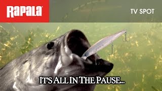 “It’s all in the pause”: Rapala® Shadow Rap® TV Commercial