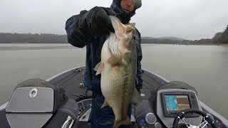 Bass Fishing Lake Chickamauga, Tennessee, February 27-28, 2018