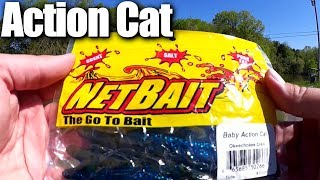 Bass Fishing With NetBait Lures From Walmart – Baby Action Cat