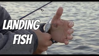 How To Land Fish | Kayak Bass Fishing | JUST THE TIP