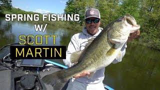 Spring Bass Fishing TIPS from SCOTT MARTIN