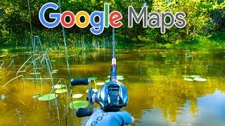 Lunkers TV – Using Google Maps to find Hidden Lakes!