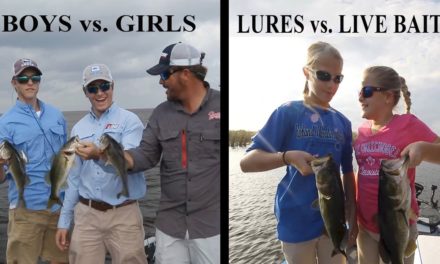 Scott Martin Pro Tips – Boys vs. Girls – Lures vs. Live Bait Challenge SMC 13:09