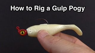 Salt Strong | – How to Rig a Berkley Gulp Pogy for Catching Snook, Redfish, Trout, and Flounder