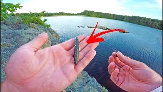 My Favorite $1 Lure ALWAYS Gets Bit — (Secret Lake Fishing)