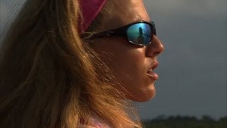 Darcizzle Offshore Flats Pink Fishing Rod Catches Monster Redfish