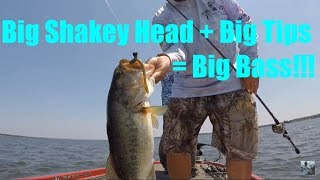 Lake Fork Bass Fishing: Big Shakey Head Tips