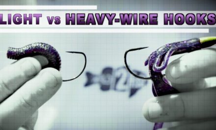 When to Choose Light Versus Heavy-Wire Bass Hooks