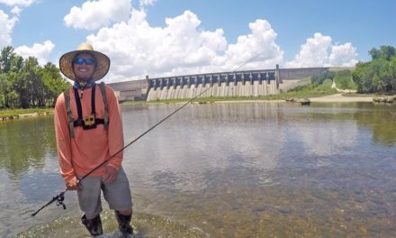 LakeForkGuy – Fishing Under Lake Dam Before the Water Comes