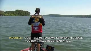 KVD and IKE Argument On The Water Kevin Van Dam vs Mike Iaconelli
