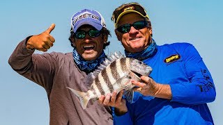 Sheepshead Fishing Tybee Island Catch Fillet and Cook – 4K