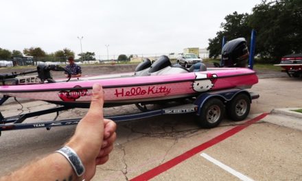 Lunkers TV – The Hello Kitty Boat Wrap is Here….