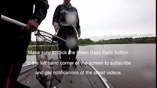 Bass Fishing Lake Eufaula | 20.95lbs bag on Mean Bass Buzzbait in 2018 Alabama Bass Trail Tournament