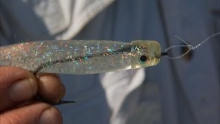 DOA CAL Shad Tail Jerkbait Lure Ballyhoo Needlefish Imitation