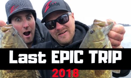 St Lawrence River Bass Fishing – Smallmouth Bass Fishing in December 1000 Islands!