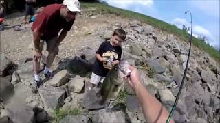 Late Summer- Canonsburg Lake Juicy Bass!