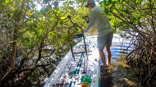 Lawson Lindsey – We Put The New Micro Skiff Into A Tiny Mangrove Forest