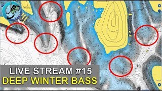 Where to Find Deep Winter Bass | Fish the Moment Live Stream #15 |