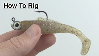 Salt Strong | – How To Rig Zman MinnowZ Lures [Super Close-Up View]