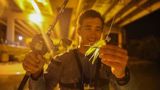 Lawson Lindsey – Night Fishing Bridges and Lights Looking for Big Fish