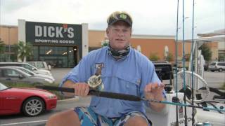 Blue Shark Fishing Tackle Setup Rod and Reel for Block Island
